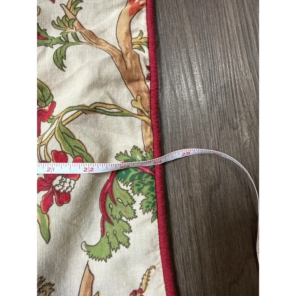 Pottery Barn Wells Palampore Pillow Shams Lot of 3 Cotton Linen Floral Jacobean